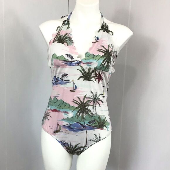 ModCloth The Brenda One Piece Swimsuit Sz XL NWOT - Picture 3 of 7